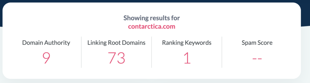 Check SEO Score of a Site- Google Search results
